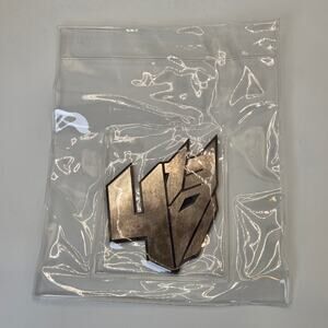 Transformers 4 AOE Metal Logo Magnet Promotional Emblem 2014 Decepticon Auto